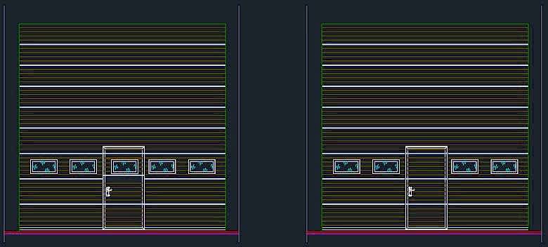 Seksiyonel Kapı DWG